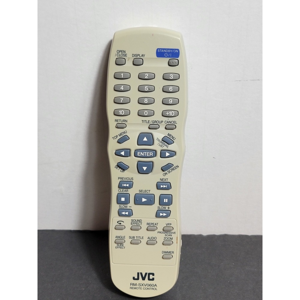 JVC RM-SXV060A Remote Control for XVN310B XVN312S DVD Player OEM Infrared